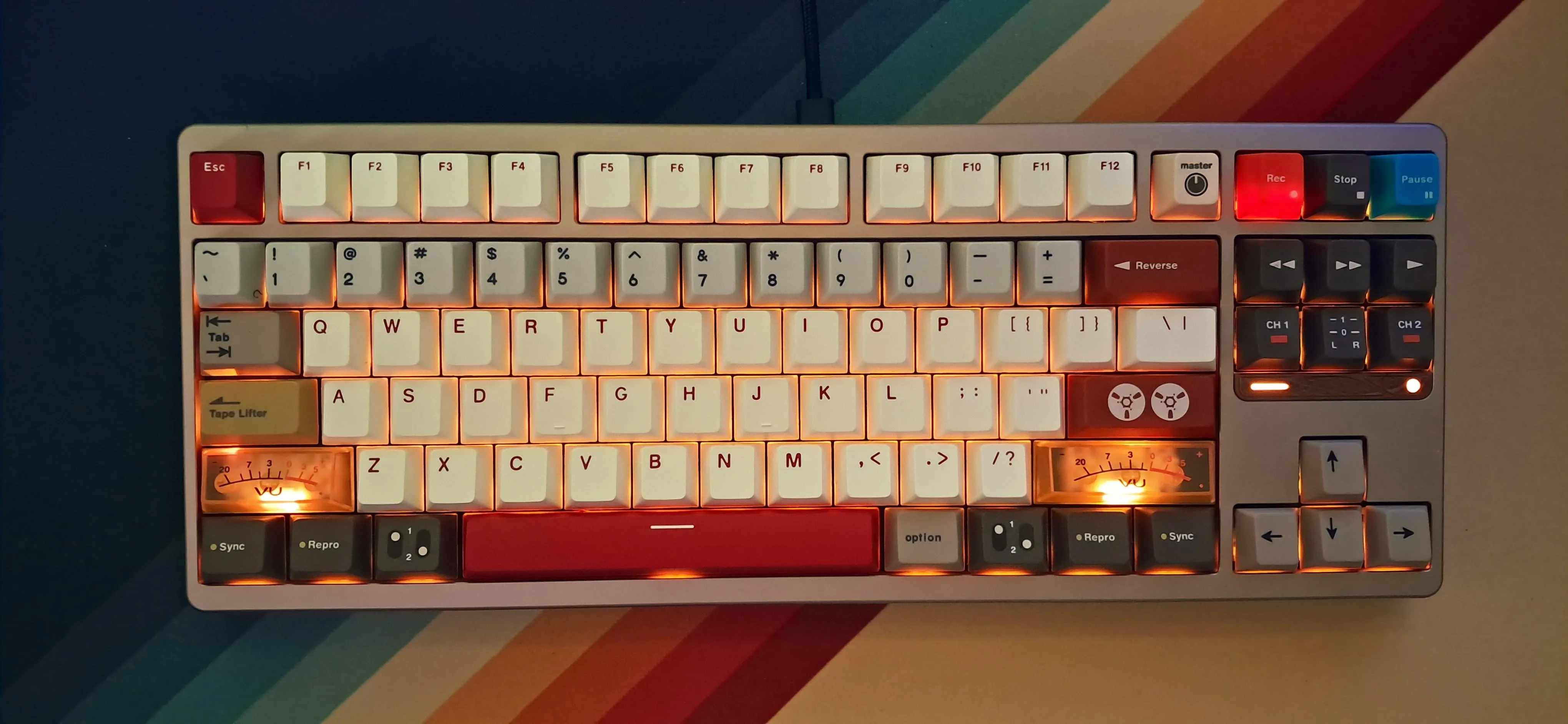 Evo80 TKL 全体像