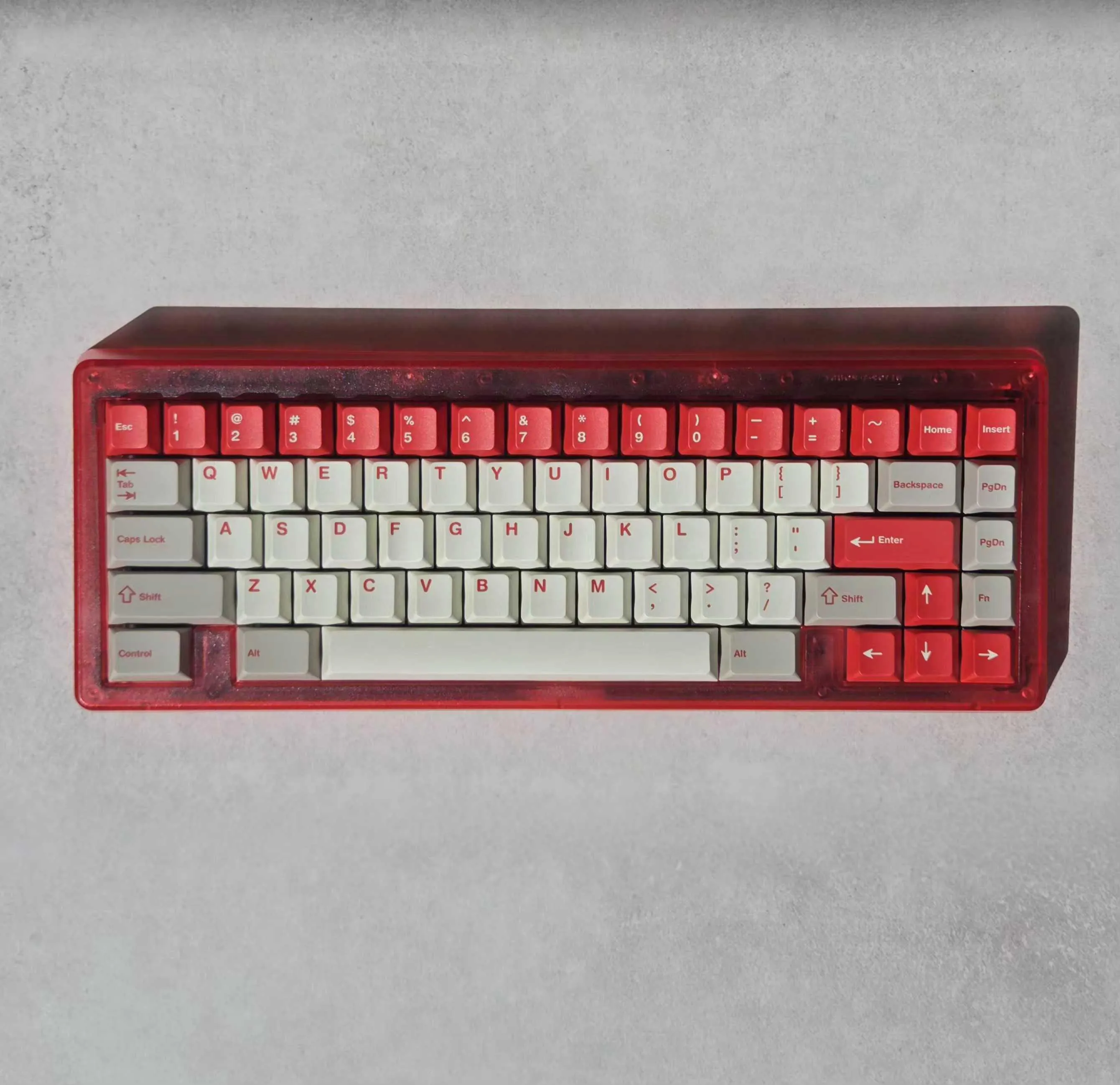 Bauer Lite Rougeビルドの全景