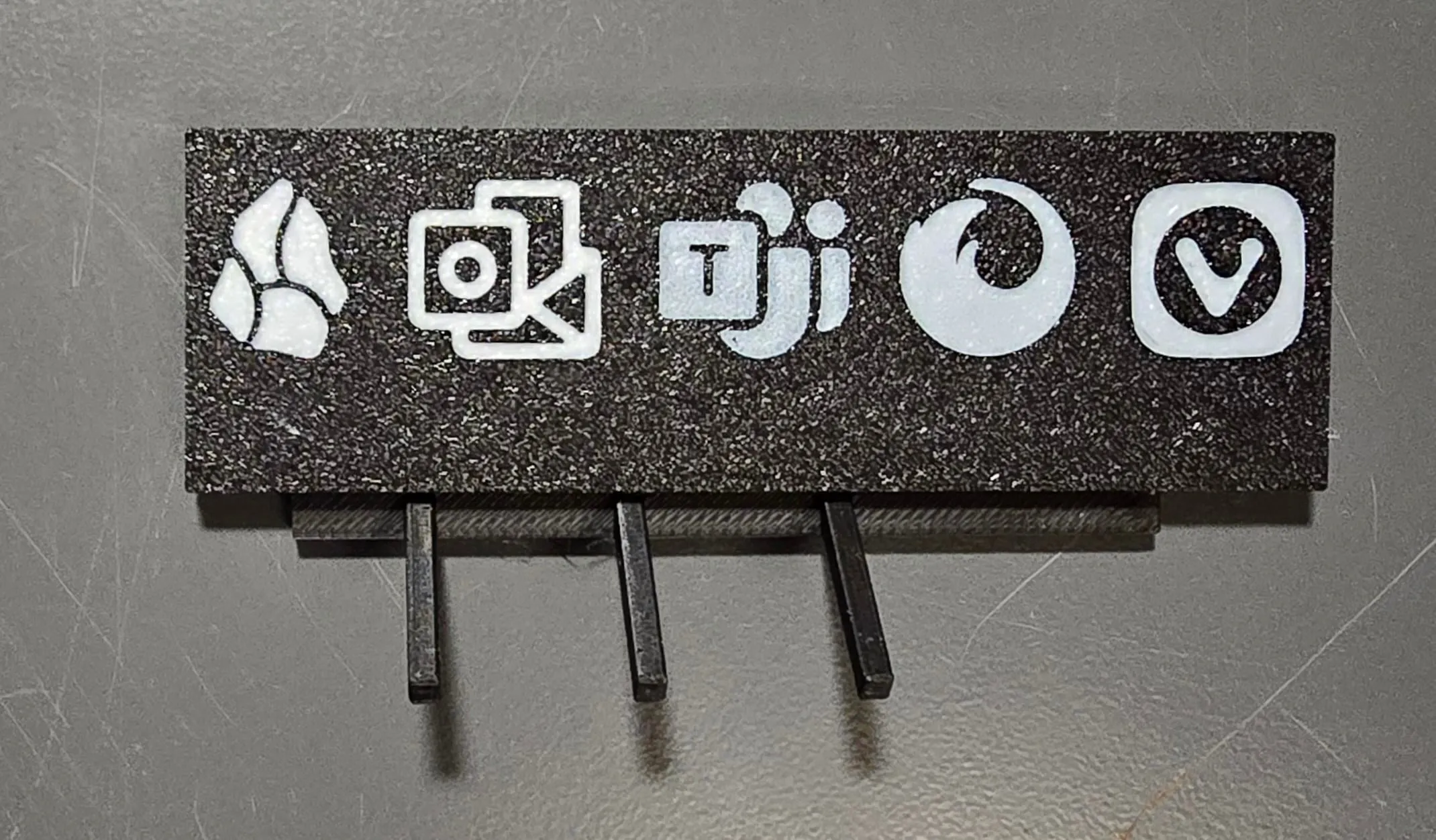 カスタムスタンドとプレート