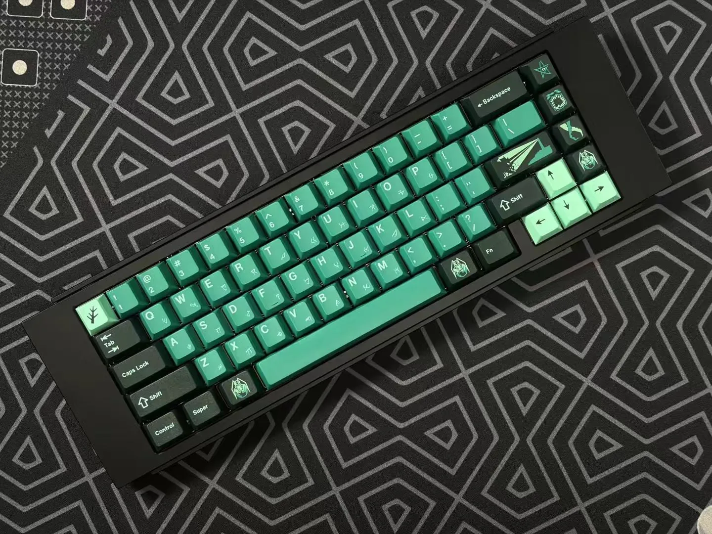 Nature 65に装着されたGMK Terror Below