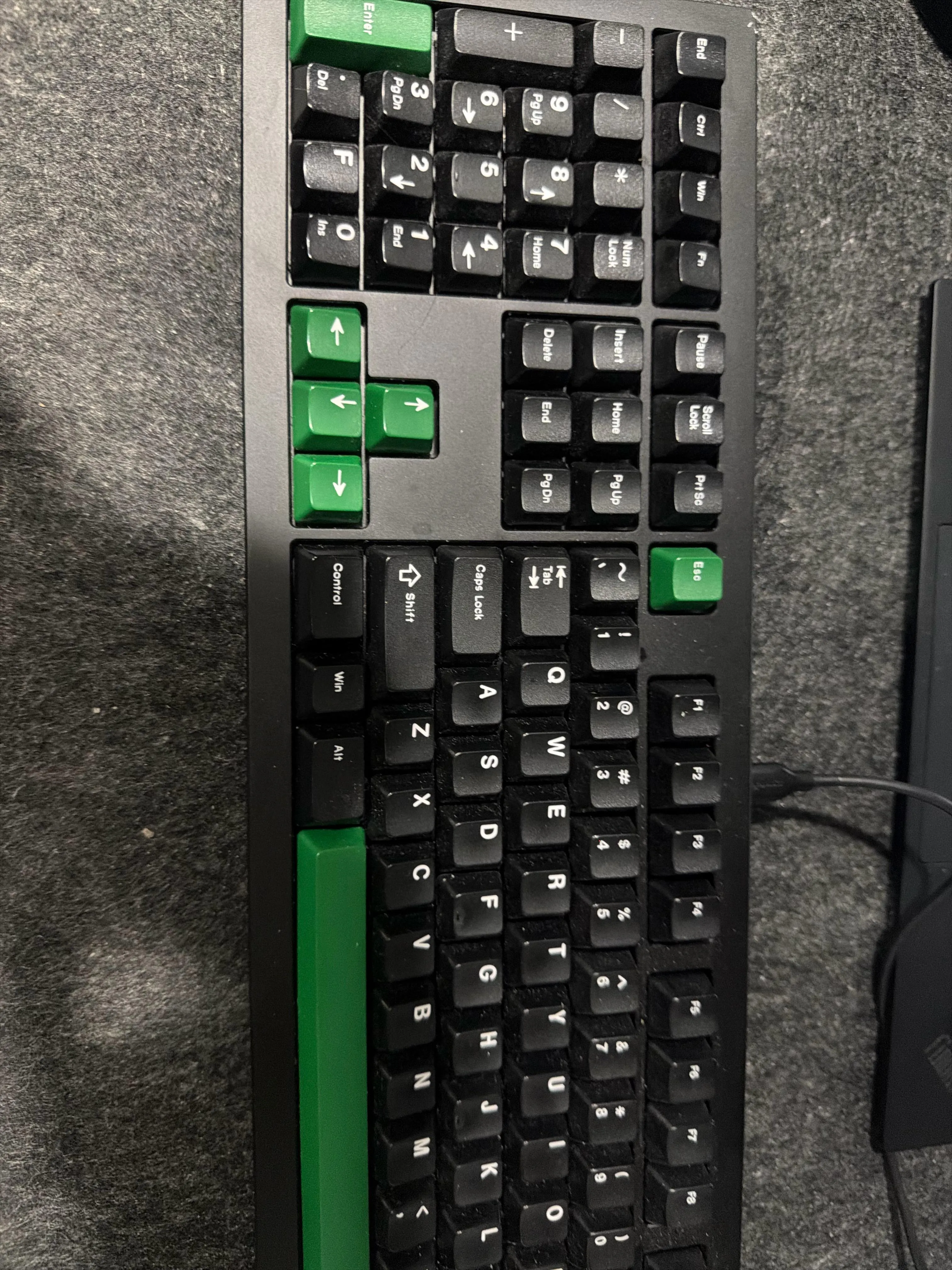 サウスポーレイアウトのキーボード相談