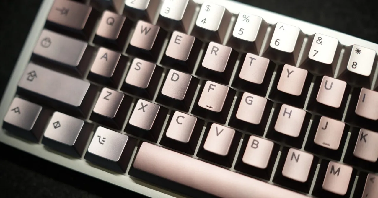 キーボードの質感を楽しむ
