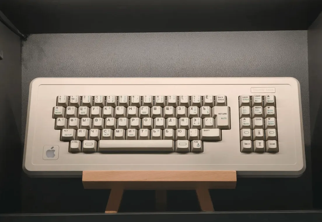 キーボード周辺のアップ