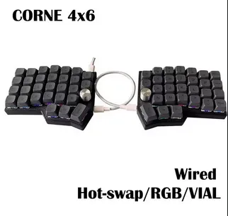 Corne 4x6とSilakka 54の検討案1