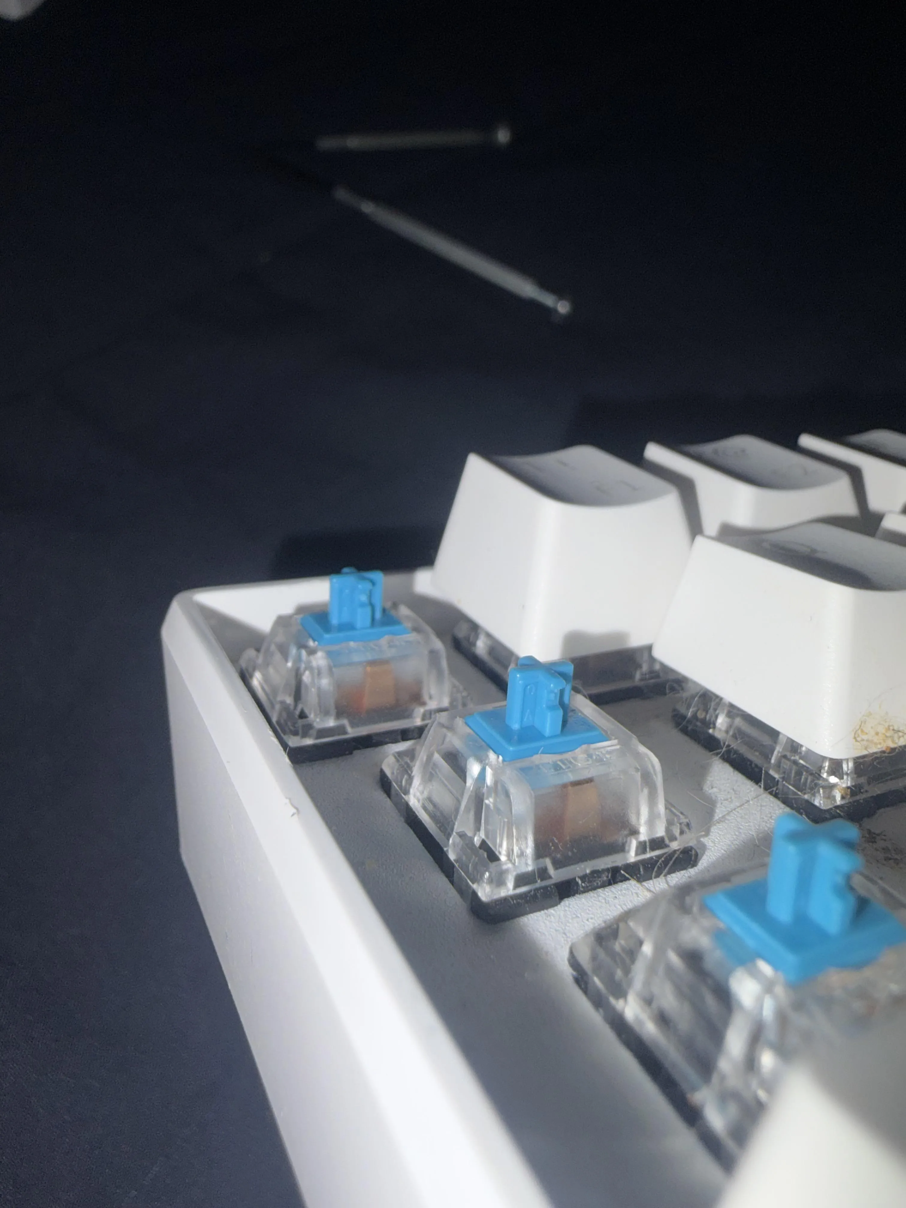 投稿者が公開したキーボードの画像