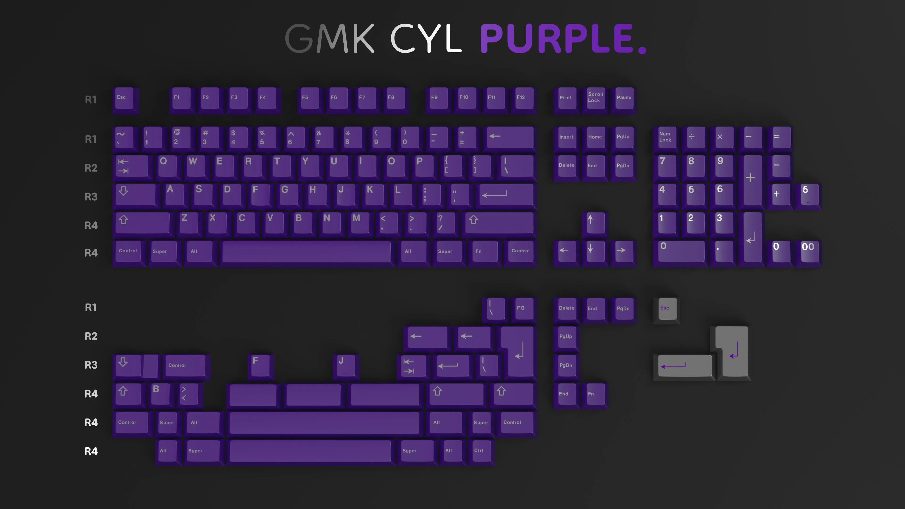 GMK CYL Purple