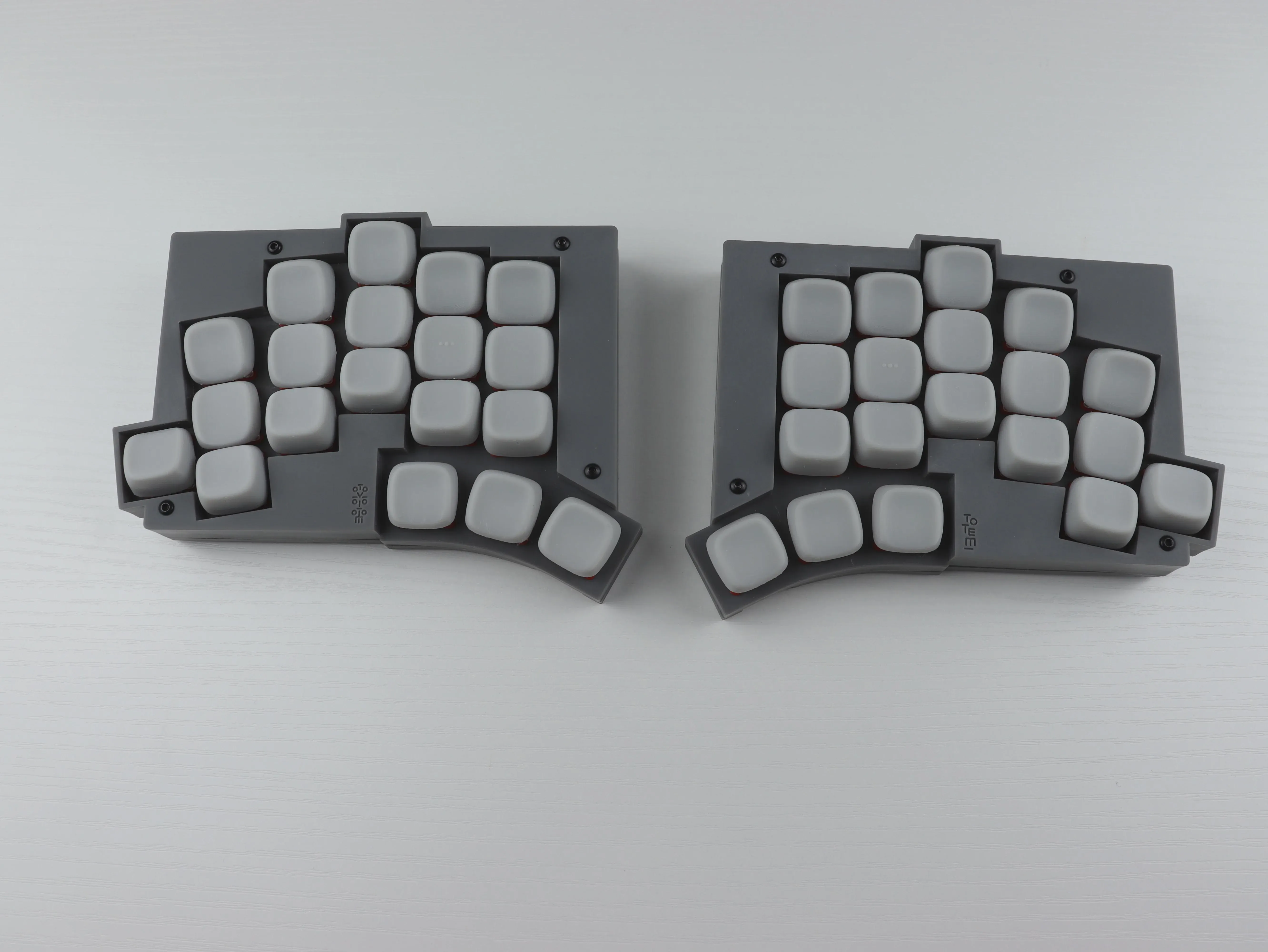 Totemキーボードの様子