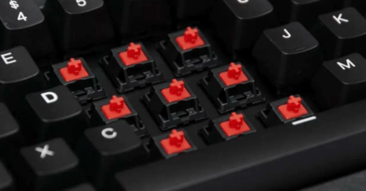 おすすめの赤軸キーボード